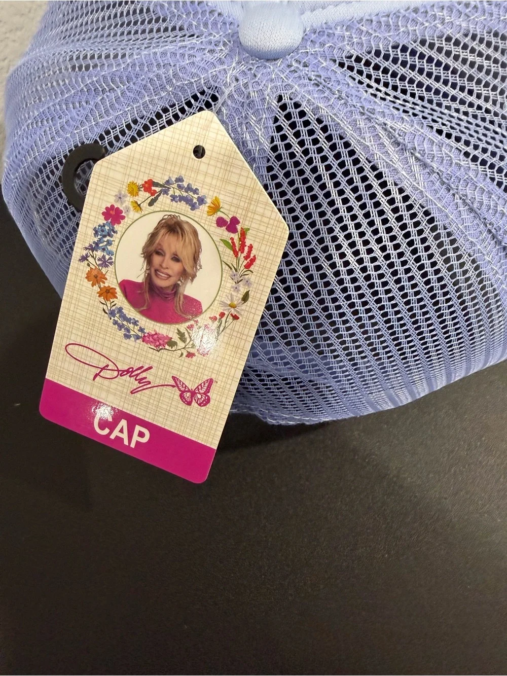 Dolly Parton Butterfly Trucker Hat